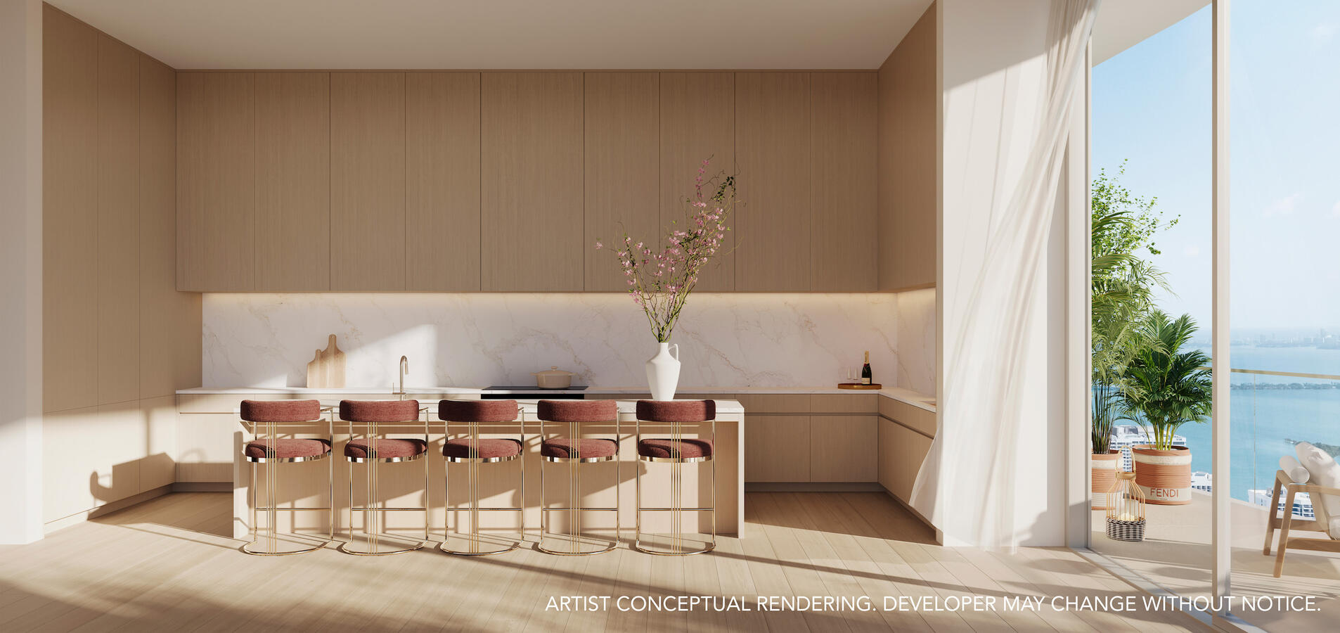 Sky Villa Kitchen