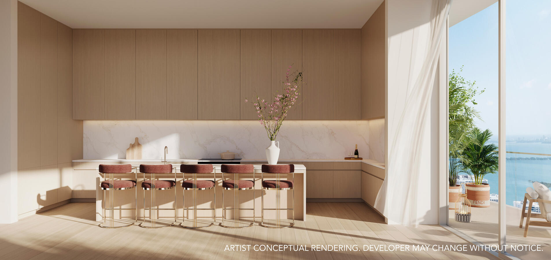 Sky Villa Kitchen