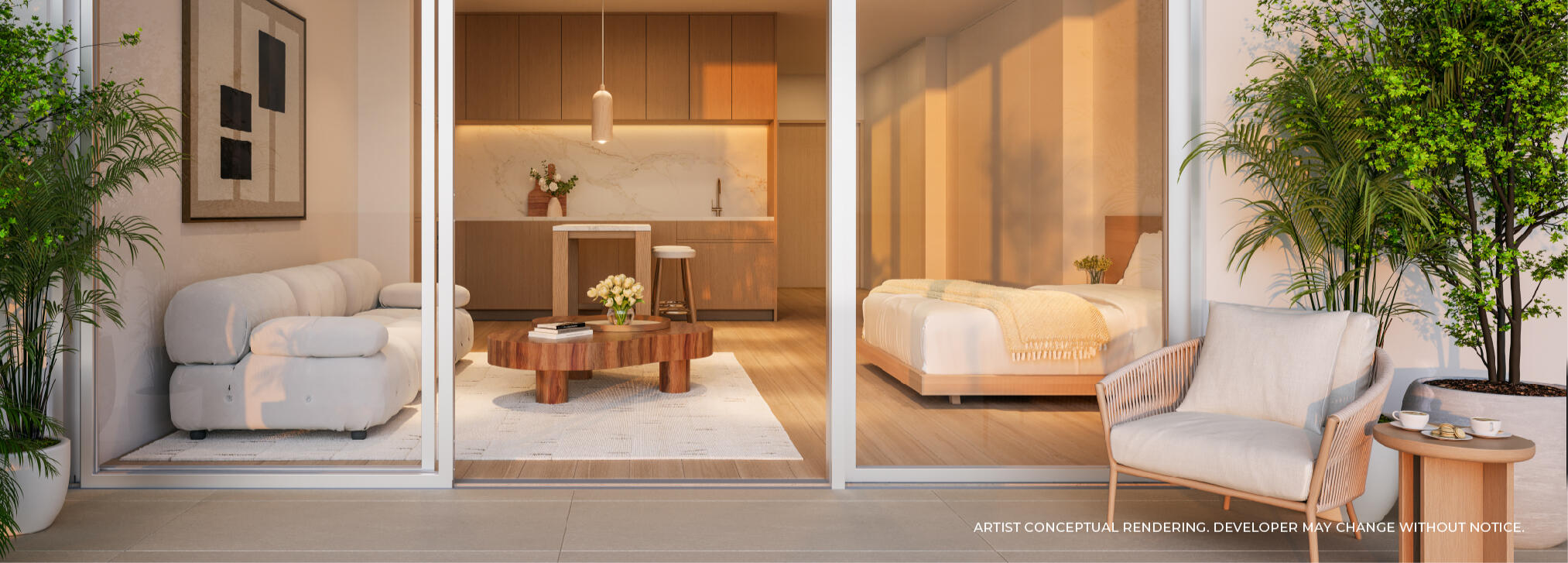 Comfortable spaces