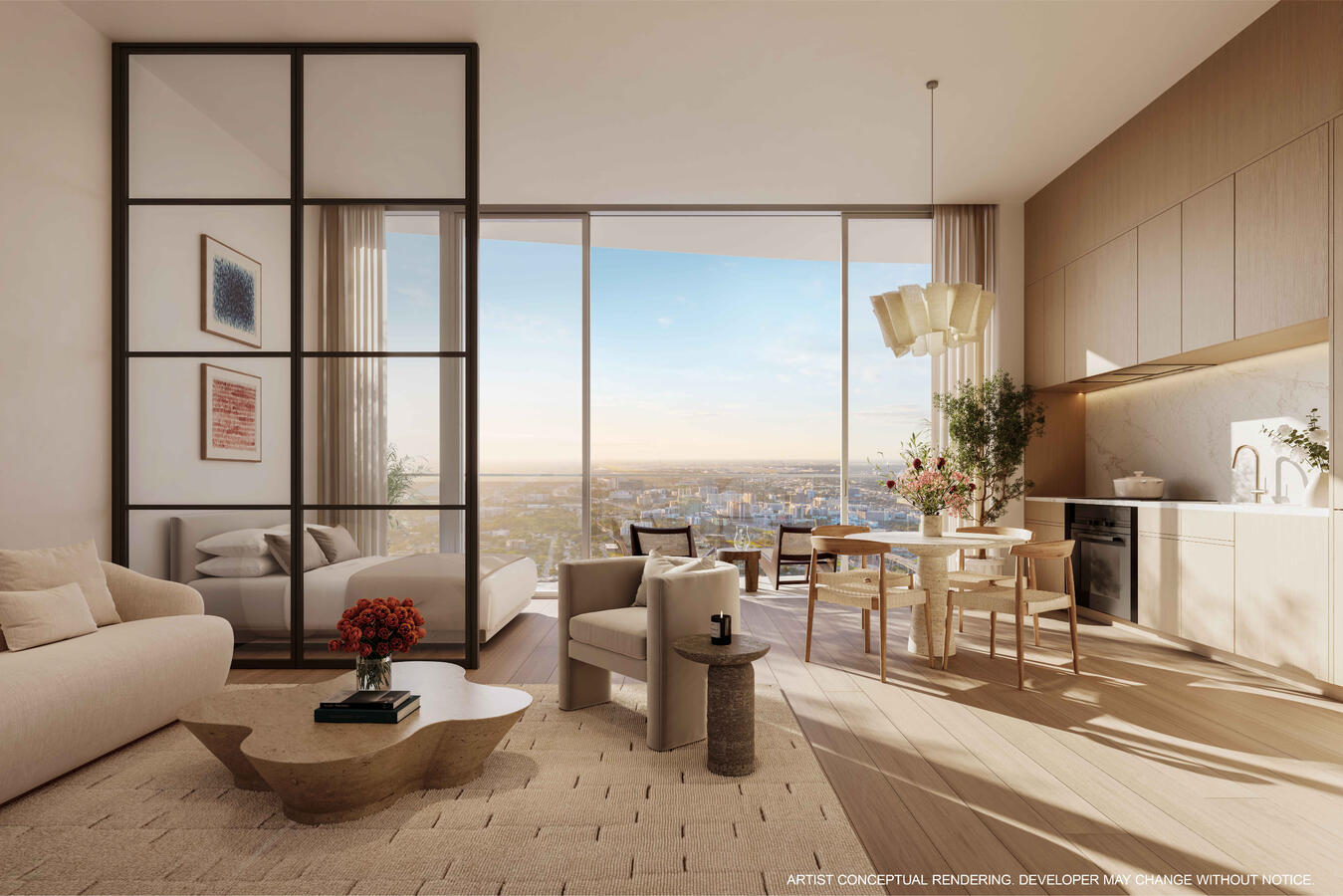 Fully furnished residences