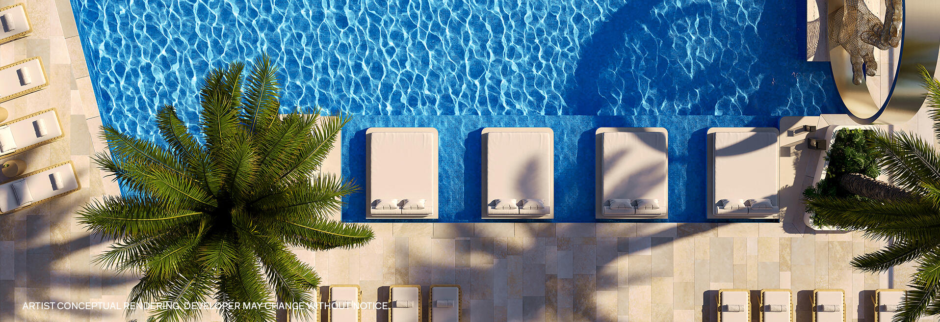 POOL LOOKING DOWN